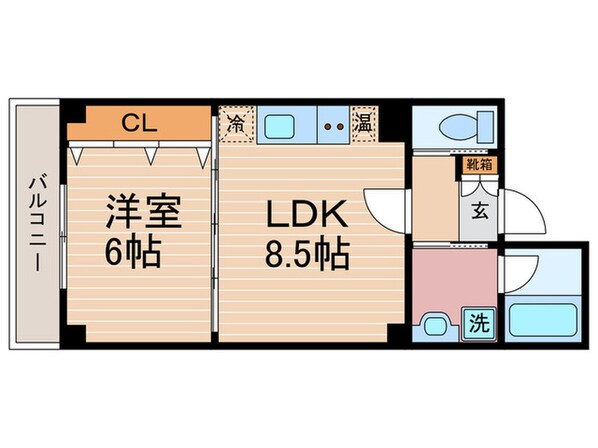 やかた堺まちの物件間取画像